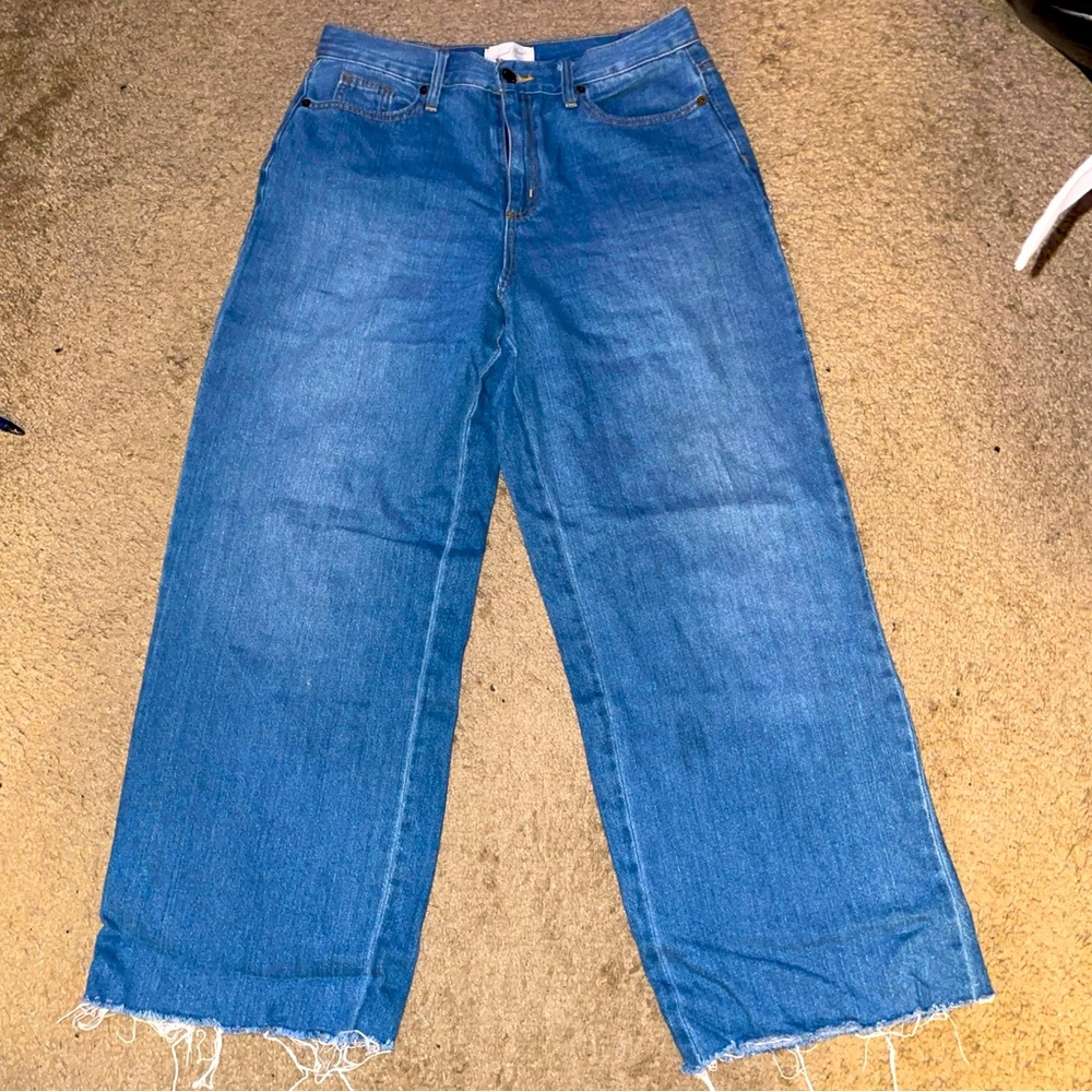 Universal Thread Blue Flare & Wide Leg Jeans